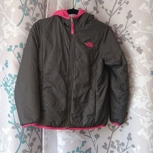 The North Face reversible coat size 10/12